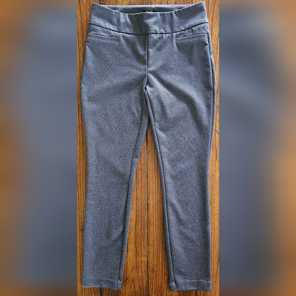 Dalia Black and White Checkered Pants